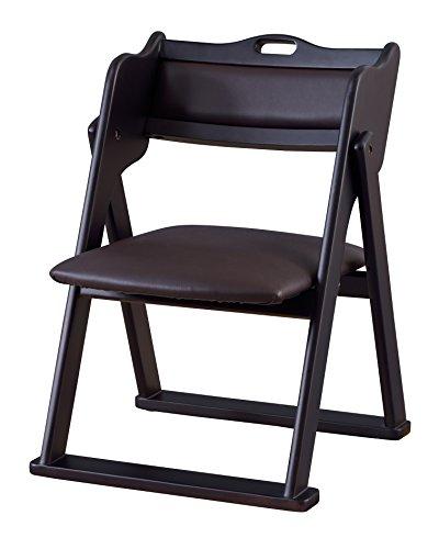 AZUMAYA 東谷 フォールディングチェア 【BC-510BK】