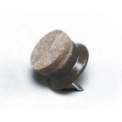光 打込フェルト ブラウン 19mm丸 入数200の通販は
