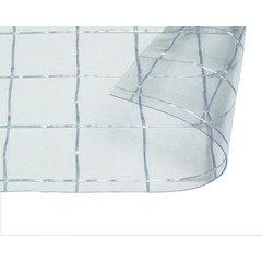 日中製作所 ビニールカーテン 0.3mm厚 幅2x高1m 透明糸入 耐候の通販は