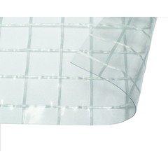 日中製作所 ビニールカーテン 0.25mm厚 幅6x高1m 透明糸入防炎の通販は