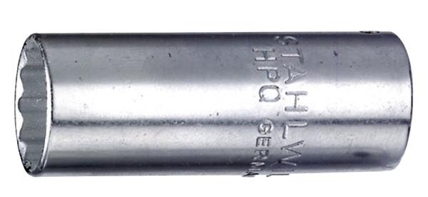 STAHLWILLE(スタビレー) 40DL-9 (1/4SQ)ディープソケット 12角 (01240009) 40DL-9