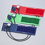 アズワン 耐衝撃性血圧計[DURA-X] No.555 レッド 0555B022 1個