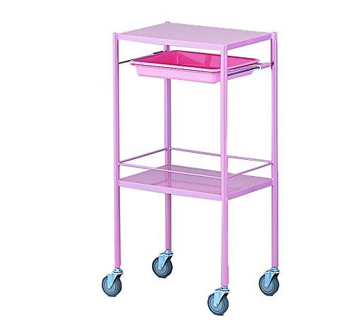 アズワン カラフル回診車(ミニ)2段 ピンク 470×320×915mmNCN80339928-8638-01 23,201円