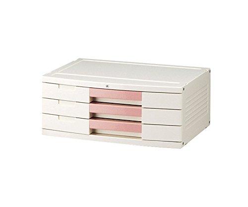 アズワン トレイBOX(鍵付)306H A3用ピンク 470×360×205mmNCNN305-0148040-5347-09の通販は