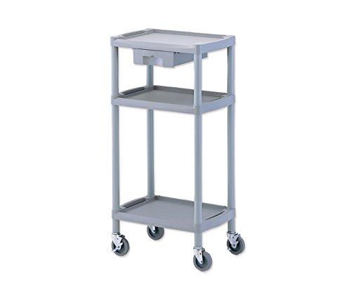 アズワン プラスチックワゴン3段 引出し1個付き 560×385×1105mmNCN80389088-8721-02の通販は 15,370円