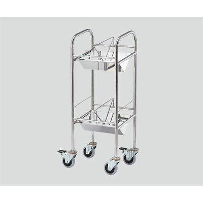 アズワン カルテワゴン(平板タイプ) 380×320×1010mmNCN70000317208-7482-04