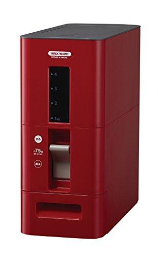 アスベル S計量米びつ 7527レッド【AKM6302】の通販は