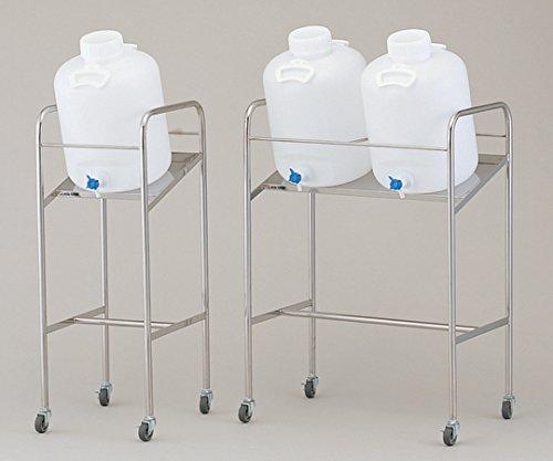 アズワン 傾斜式ハンディーボトルスタンド 搭載ボトル数:10L×2個 10WK 1個