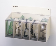 アズワン メガネラック(ゴーグル用) 5室 420×97×290mmNCG1339058-3060-02