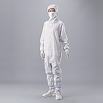 アズワン アズピュアクリーンルームウェア 10312W(フード・マスク一体・ハイドファスナー) 白 LNCZA072089-12-4938-02の通販は 6,877円