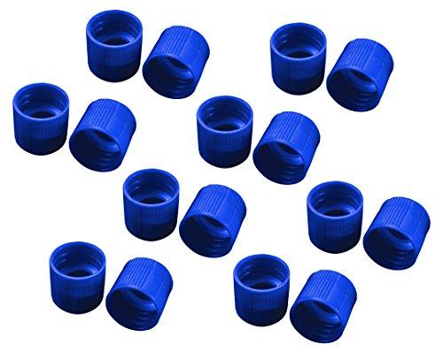 アズワン サンプルチューブ(外ネジ)用キャップ 青 1000個入 T502B 1袋(1000個入)の通販は