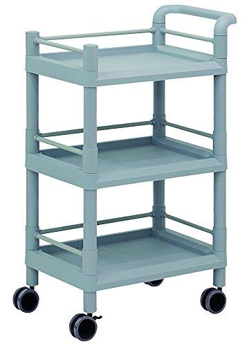 アズワン モバイルストレージカート 3段 610×370×885(ガード枠・ハンドル付) MSO11H 1個の通販は
