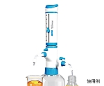 アズワン ボトルトップディスペンサー 吸引ノズル・泡抜機構付 ULT1001セット3-5996-06