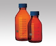 アズワン ねじ口瓶丸型茶褐色(デュラン(R)・017210) 750mL GL-45 017210-750A 1本
