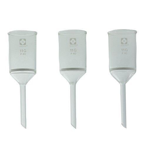 柴田科学 ガラスろ過器(円筒ロート形)60mL 16〜40μm 11GP 1箱(3個入)の通販は