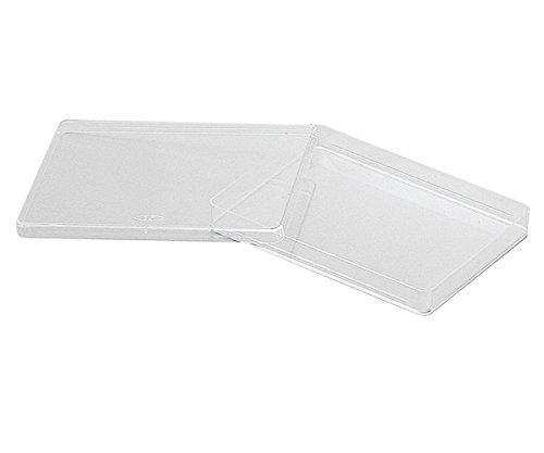 アズワン 角型透明ディッシュ 144×104mm 10枚×10袋入1箱(10枚×10袋入り)2-5316-02