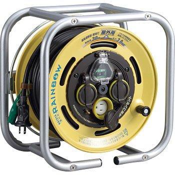 ハタヤリミテッド DBE-30K 【段積みリール(漏電遮断器/接地付)】