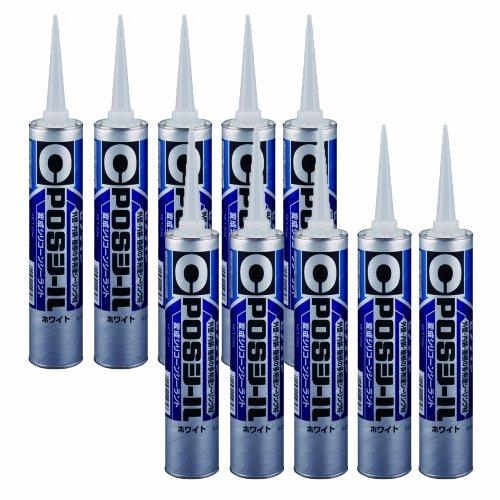 セメダイン POSシールホワイト10本入 SM-451 333mlの通販は