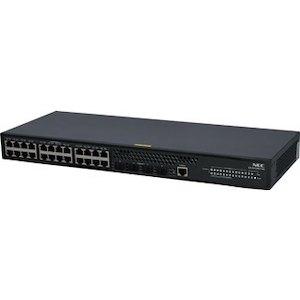 NEC 日本電気 QX-S4124GT-4G 1Gx24p SFPx4p レイヤ2インテリジェントスイッチ(B02014-04103)