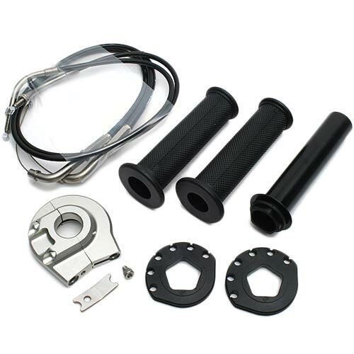 アクティブ(ACTIVE) ハイスロKIT (EVO2) SIL ラージボディー 巻取φ50/52 NINJA250 13-17/ABS 13-17/Z250 13-17(純正φ36.5) 1065705