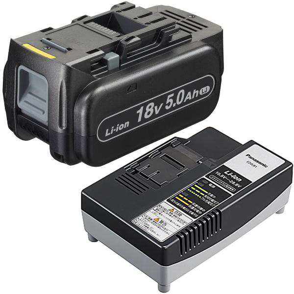 PANASONIC パナソニック パナソニック 18V・5.0Ah電池パック充電器セット EZ9L54STの通販は