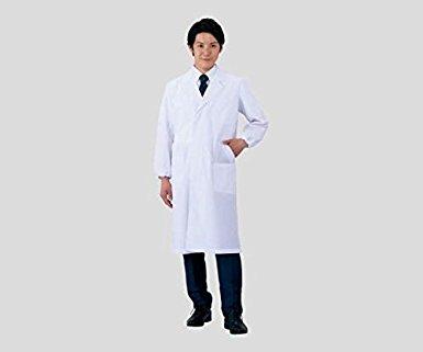 アズワン アズラボ白衣 シングル(デカポケ・男性用) AL-MSD MNCGL1328772-9412-02