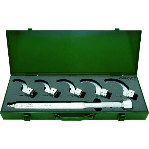 旭金属工業 LCK4000 トルクレンチ引掛スパナセット LC180N付 6pc