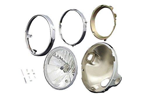 PMC(ピーエムシー) PMC Brightec (ブライテック) ライトキット/クリア リム＆KAWAメッキケース (71-0102)