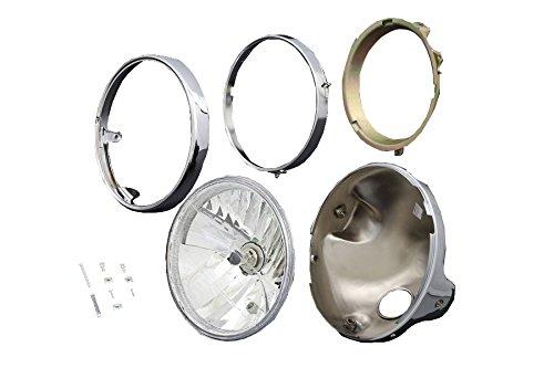 PMC(ピーエムシー) PMC Brightec (ブライテック) ライトキット/クリア リム＆汎用メッキケース (71-0104)