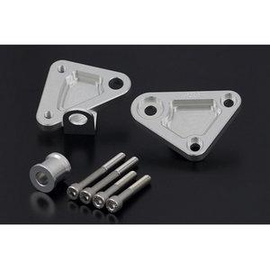 PMC(ピーエムシー) PMC DRAFT (ドラフト) エンジンマウントキット Z1000R 銀 (74-3202)