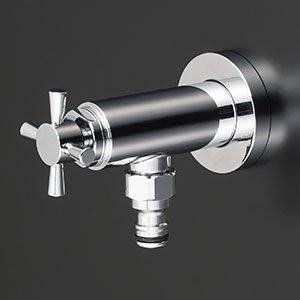 KVK (寒)屋外ホース接続ニップル付水栓K1400SPZ