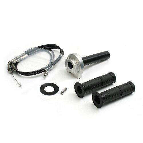 アクティブ(ACTIVE) スロットルKIT [ホルダー:TYPE-1 シルバー] 巻取φ28 [ステン金具] GROM 13-16 1071025SUの通販は 13,629円
