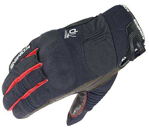 KOMINE(コミネ) コミネ GK-818 Protect W-Gloves Black/Red XSの通販は