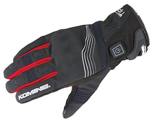 KOMINE(コミネ) コミネ EK-202 Protect E-Gloves Short 12V Black/Red Mの通販は 17,362円