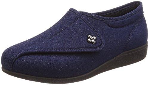 アサヒシューズ 快歩主義L011ネイビーラメ23.5