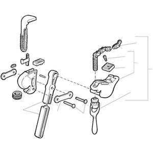 リジッド 32225RIDGID C-371-1-X トラニオン アッセン F/S-6A7882289