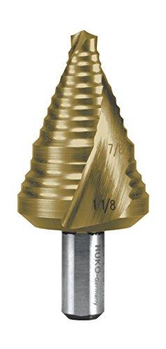 ルコ 101709TRUKO 2枚刃スパイラルステップドリル 1-1/8 チタン7660545