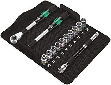 Wera Werkzeuge 4090Wera 8006 SC1 サイクロップラチェット「ハイブリッド」セット 1/28246700