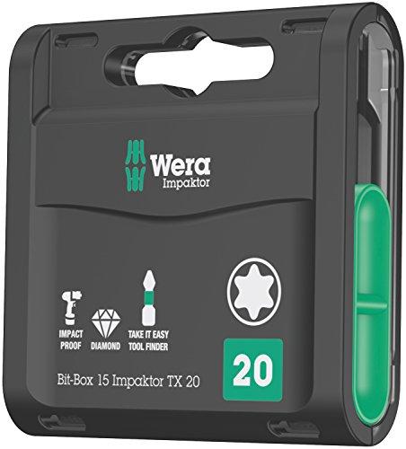 Wera社 57772Wera 867/1 インパクター ダイヤモンドビットボックスセット T20 18562069