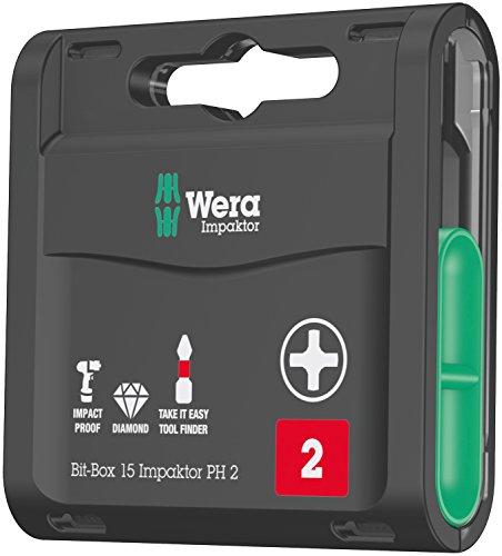 Wera Werkzeuge 57752Wera 851/1 インパクター ダイヤモンドビットボックスセット PH2 18562072
