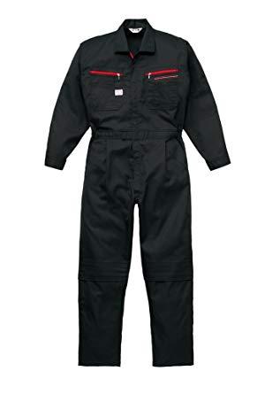 山田辰 1280BC3LAUTO-BI ツナギ服 3Lサイズ ブラック8363744