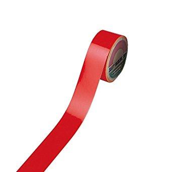 日本緑十字社 蛍光テープ 蛍光-50R 266013 1巻