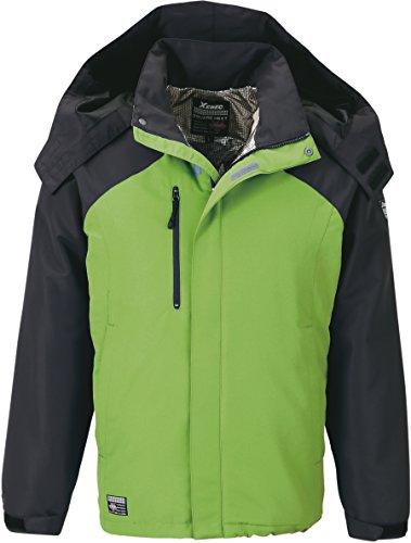23284SSジーベック 232アルミ蓄熱ブルゾン イエローグリーン SS7639139
