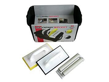 KRONEN HANSA社 床洗浄セット バケツ22L 黒 ウォッシュフロート・塗布フロート・すすぎ 505570 1セット