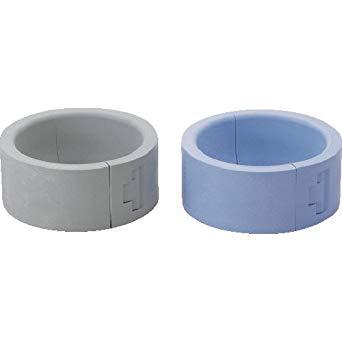 スガツネ工業 ケーブルカラマン グレー 推奨車輪径φ125 4個入 A456MD-4G 1セット(4個入)