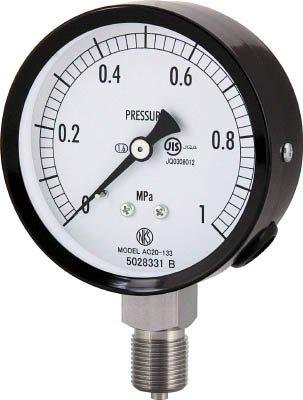長野計器 AC201334.0MP長野 普通形圧力計(A枠立形・φ75・G3/8B・0.0〜4.00Mpa)4984501の通販は