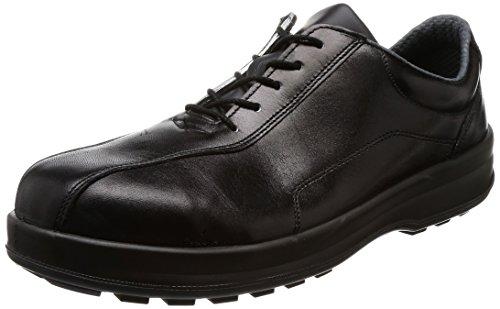 8512C280シモン 耐滑・軽量3層底安全短靴8512黒C付 28.0cm8554802