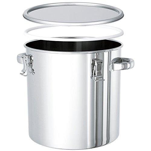 日東 ステンレス保存容器 A型PTFEパッキン付 4L CTH-PTFE-18 1個の通販は