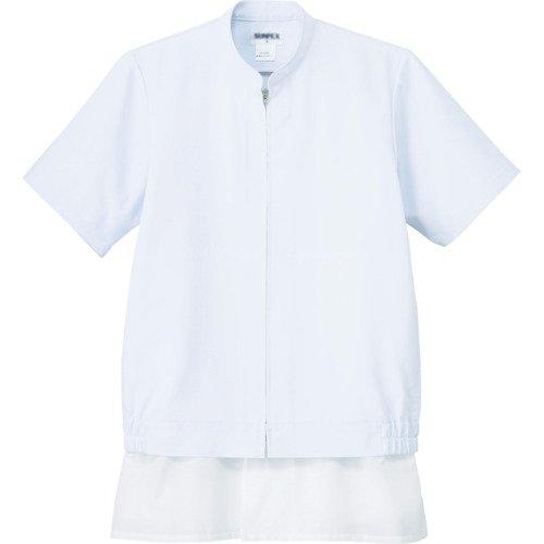 サンペックス クールフリーデ男女兼用半袖ジャンパー ホワイト 4L CD-637-4L 1着