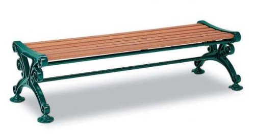 テラモト ベンチスワール 1500 背なし ベンチ BC3032151